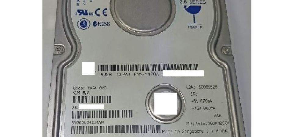Старичек Maxtor 80 GB IDE